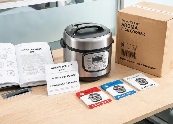 Rice cooker private label case study