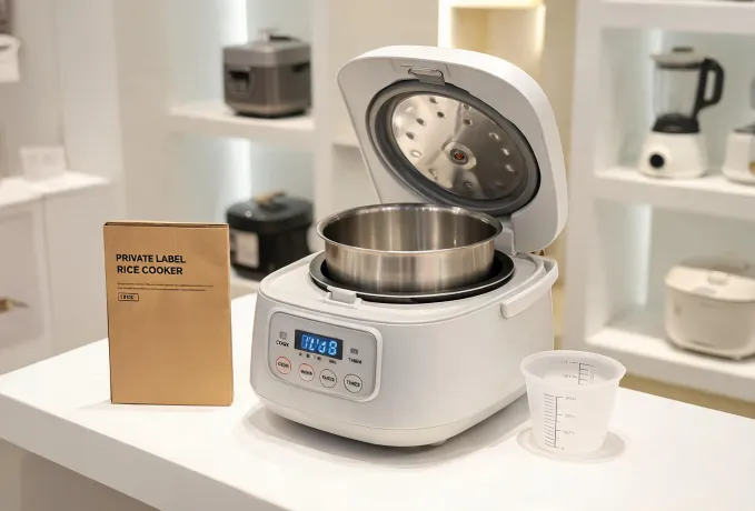 Digital rice cooker private label hero