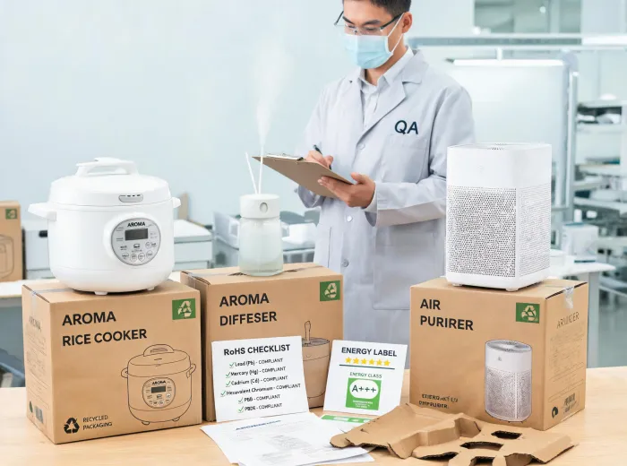 Aroma sustainable appliance packaging review