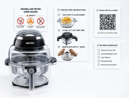 Air fryer manual clarity review